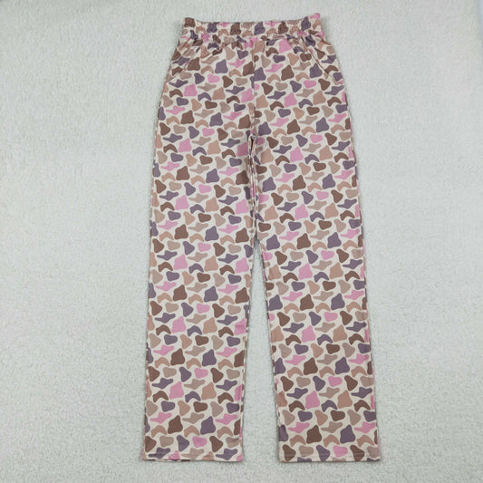 Mama and Me Southern Brown Pink Camo Shorts Bottoms