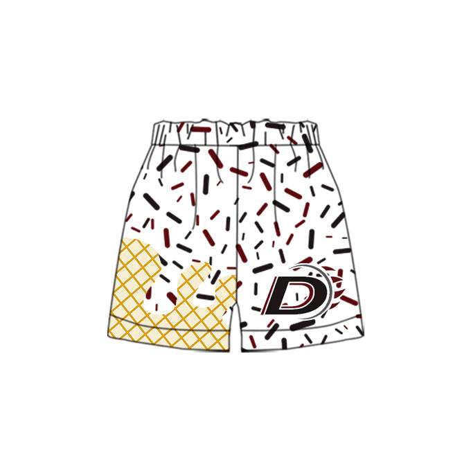 (Custom Design Preorder MOQ 5) Teams De Leon Sprinkles Print Boys & Man Bottom Shorts