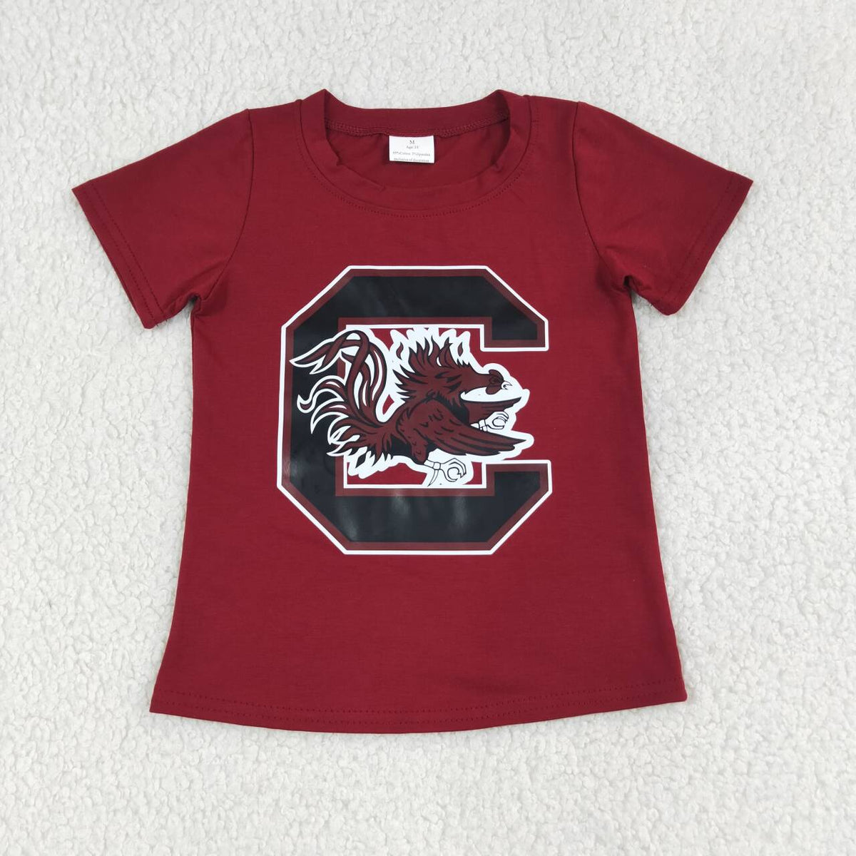 Kids Boys Gamecocks Short Sleeve T-shirt Top