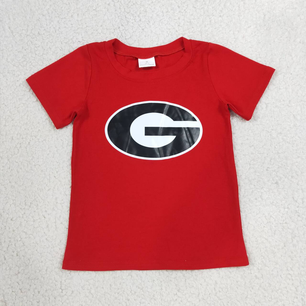 Baby Boys Red Short Sleeve G Team T-shirts Top