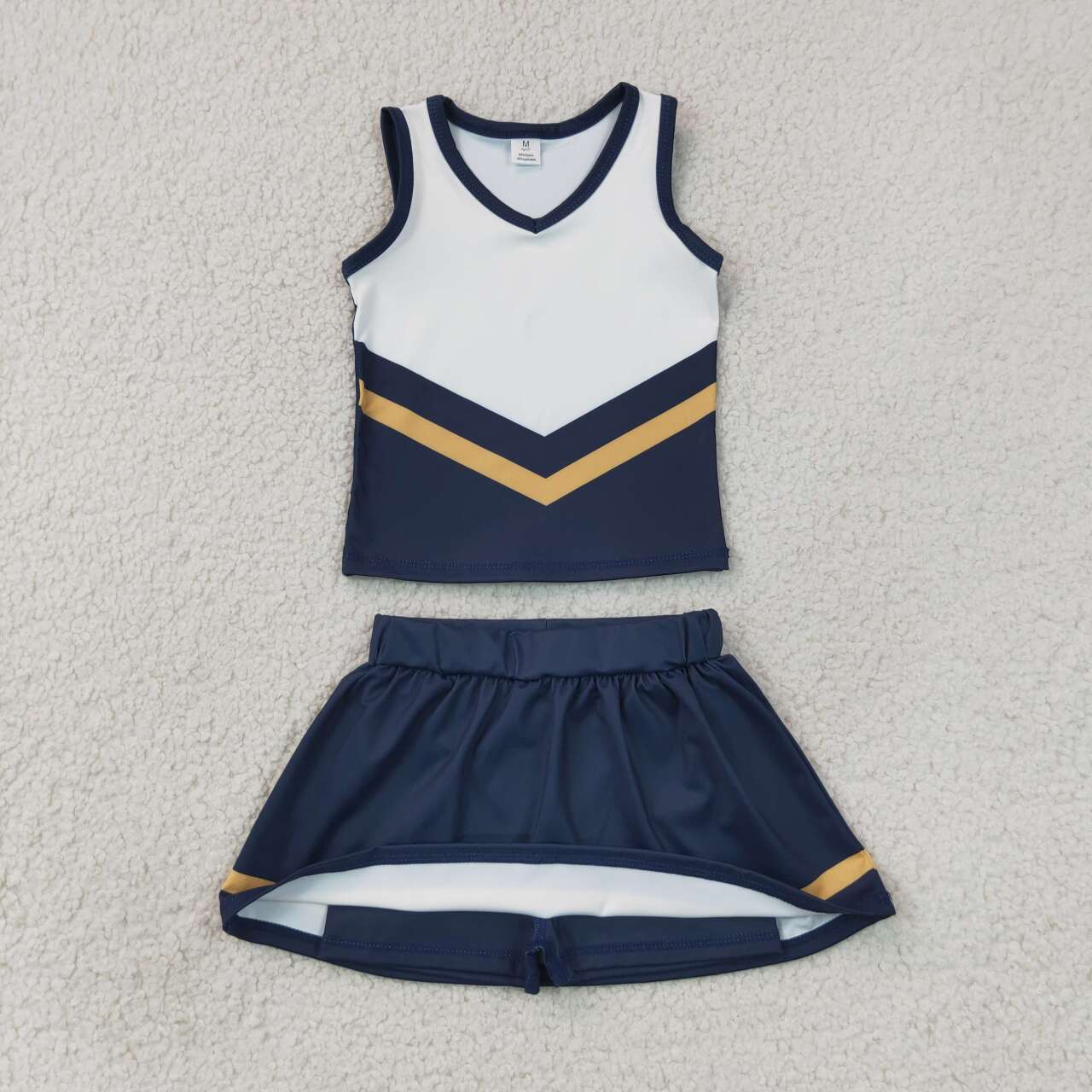 Kids Girls Navy Sport Team Active Tank Top + Skort Outfit Preorder