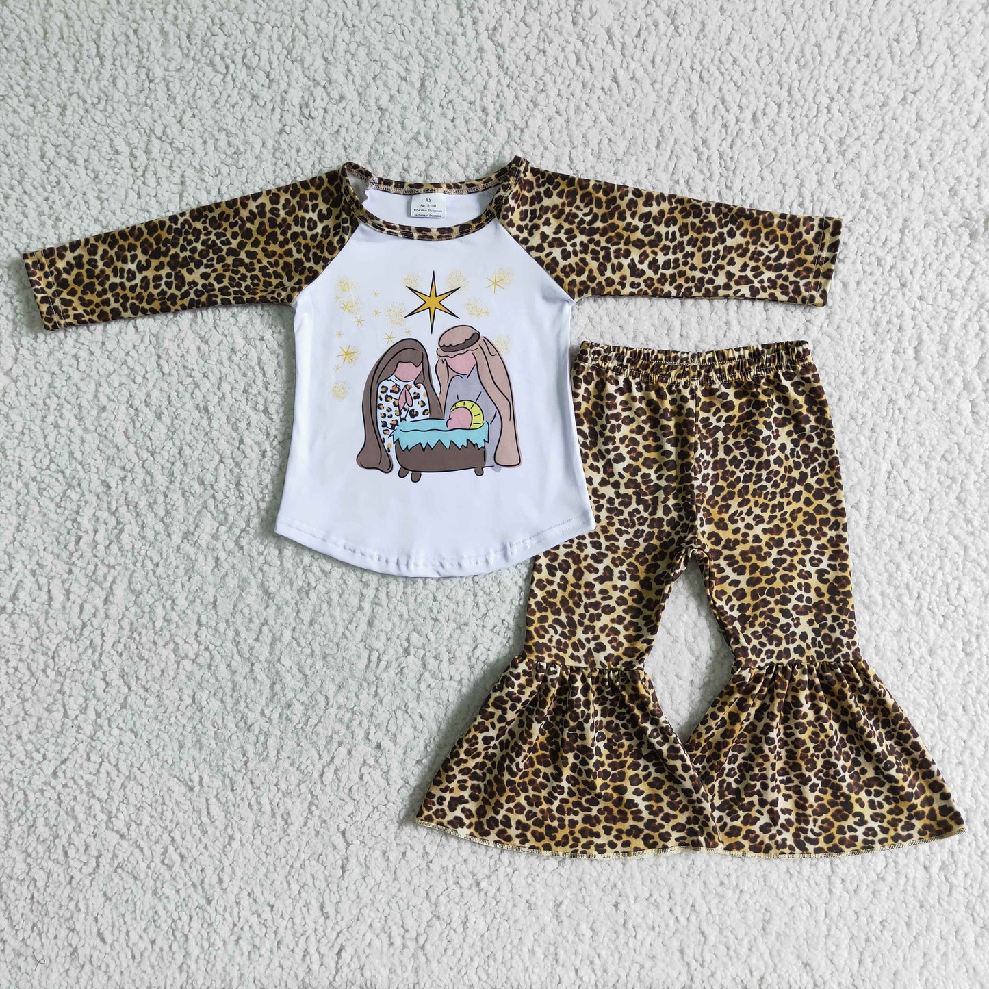 Girls nativity Christmas outfits 6 A18-11