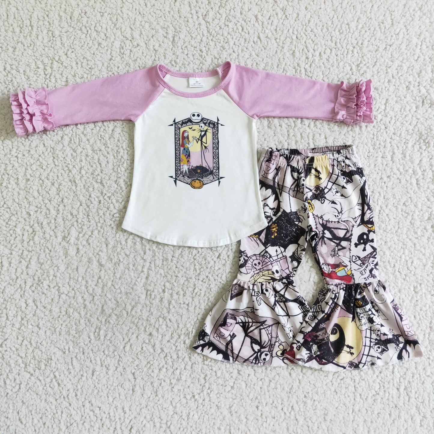 (Promotion) Long sleeve bell bottom pants Halloween outfits 6 A27-3