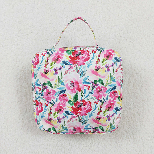 Baby Kids Flowers Bows Lunch Dinnder Picnic Thermal Bags Boxes