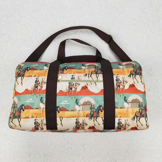 Western Rodeo Cowboys Adult Gym Bags Backpacks