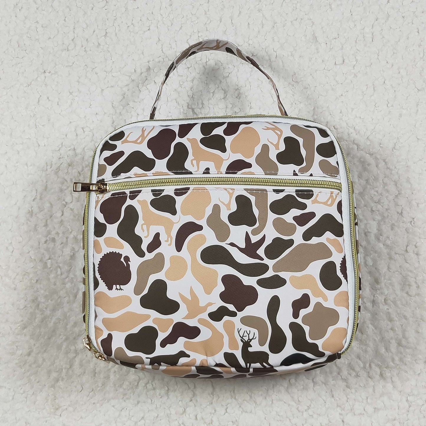 Sibling Kids Adult Deer Camouflage Backpacks Bags Duffles Baskets