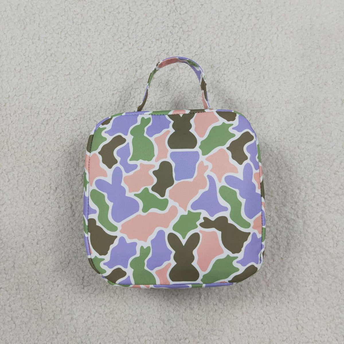 BA0463 Bunny Camo Kids Easter Lunch Boxes Bags