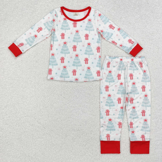 Tree Stars Print Family Christmas Pajamas Styles