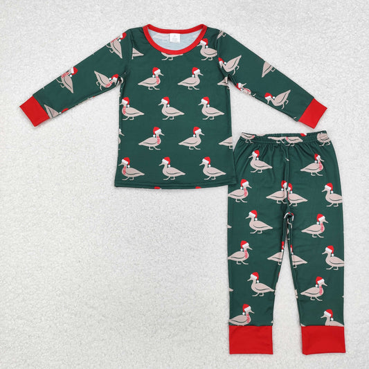 Duck Print Family Christmas Pajamas Styles