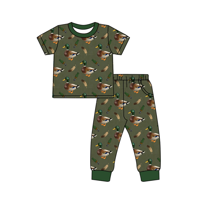 8.7 Preorder Kids Boys Mallard Duck Hunting 2‑Piece Outfit