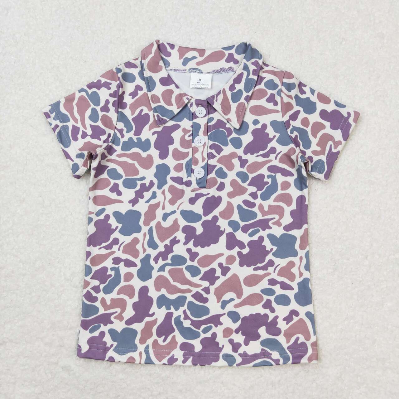 Sibling Baby Boys Girls Camo Short Sleeve Shirt Top +Sleeveless Dress