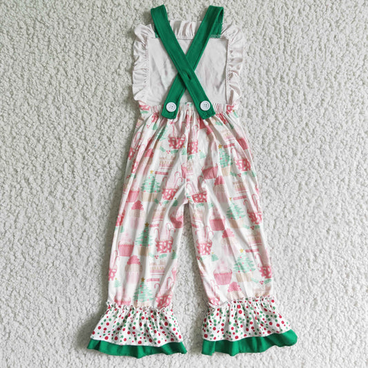 Girls Christmas romper E4-26