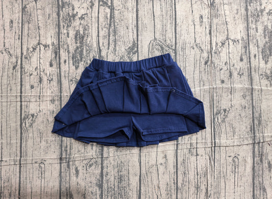 Baby Girls Cotton Navy Skirts Preorder