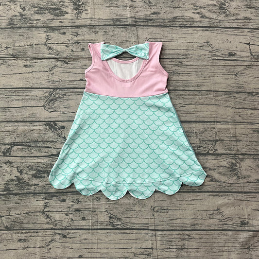 GSD2516 Baby Girls mermaid Sleeveless Dress Preorder