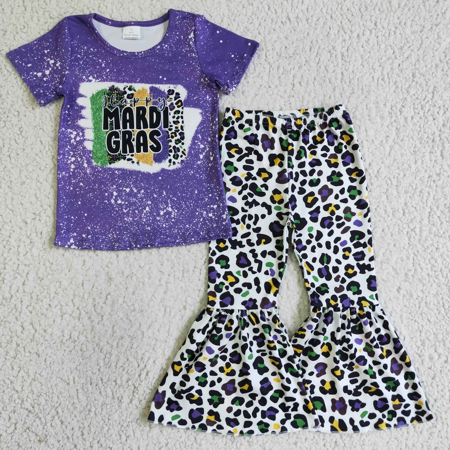 Girls Mardi Gras outfit GSPO0221