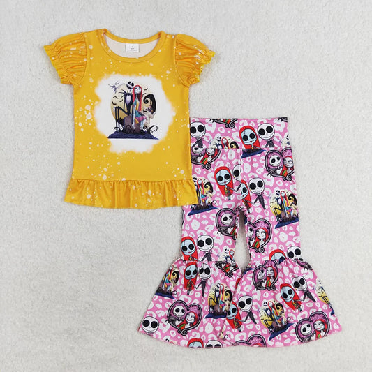 Baby Girls Halloween Nightmare Sibling Dresses Clothes Set