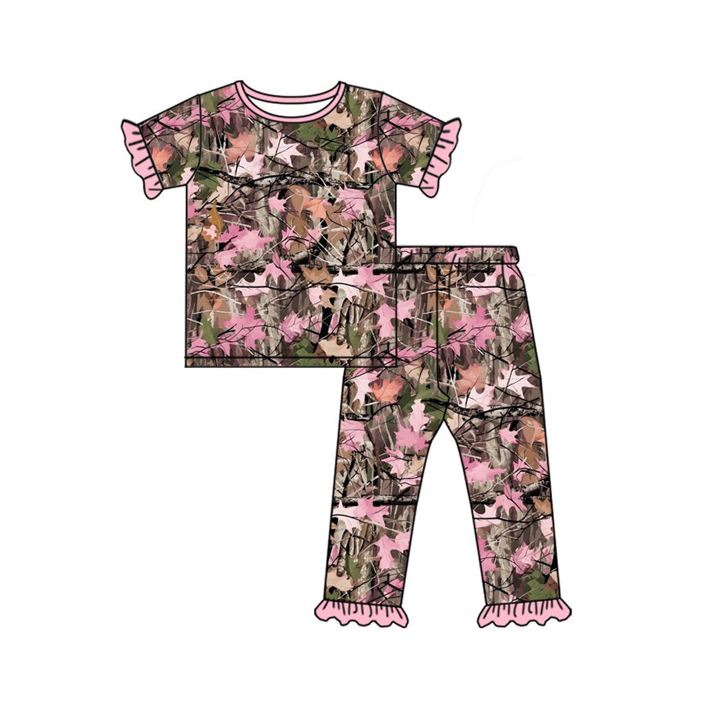 4.21 Toddler Girl Pink Camo 2-Piece Outfit Preorder