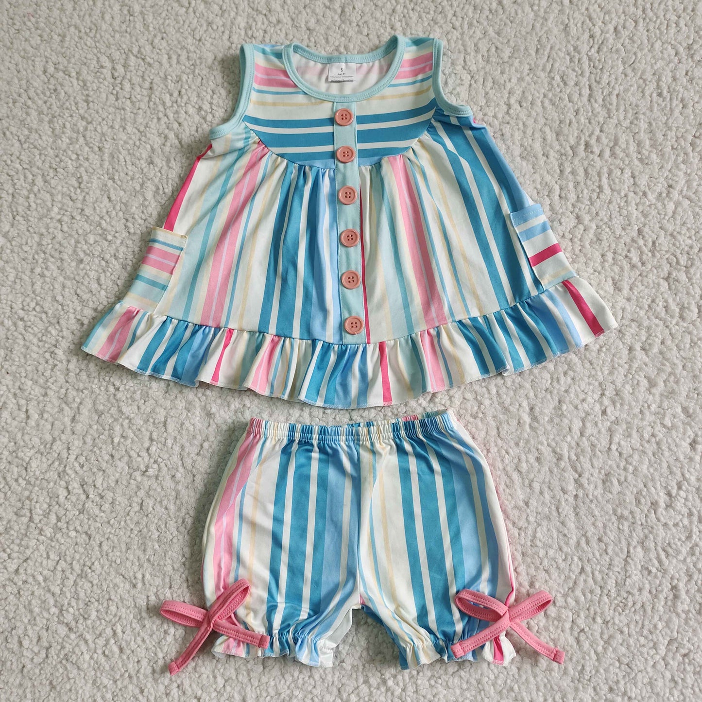 Sleeveless shorts summer outfits GSSO0045
