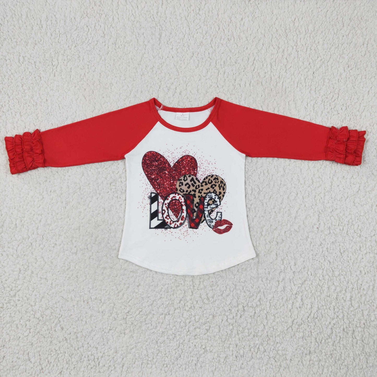 Girls Valentine's Day top GT0072