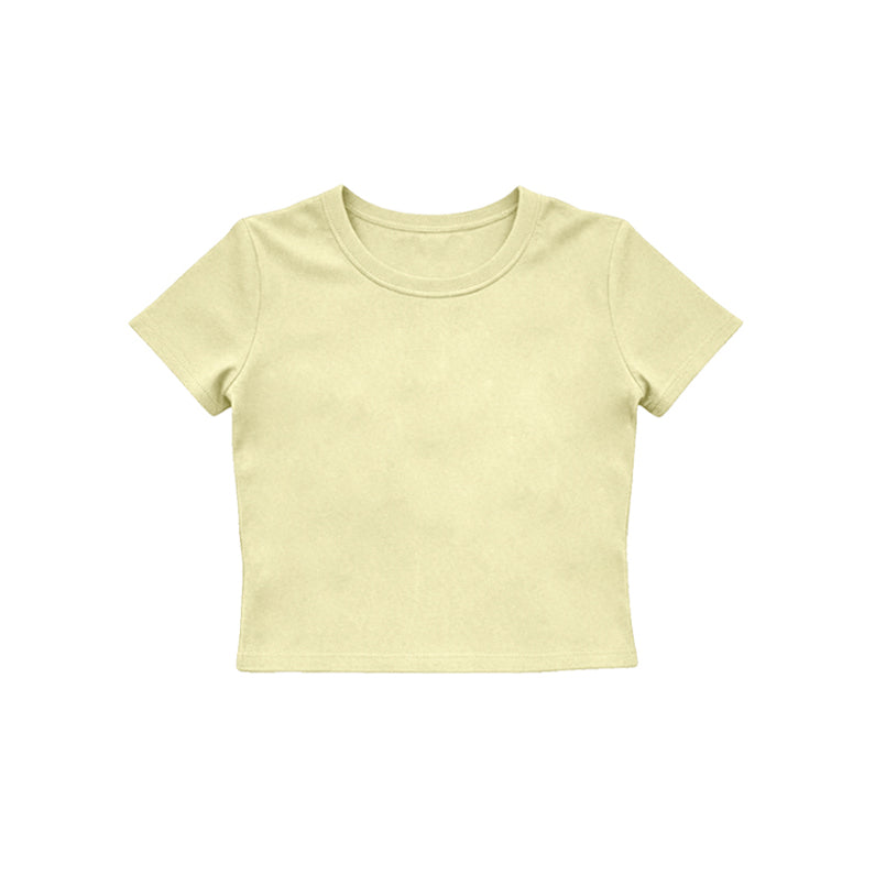 4.15 Kids Girls Yellow Active Short Sleeve Top Preorder