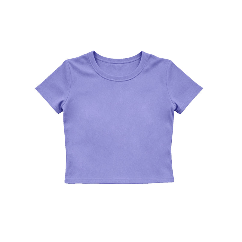 4.15 Kids Girls Purple Active Short Sleeve Top Preorder