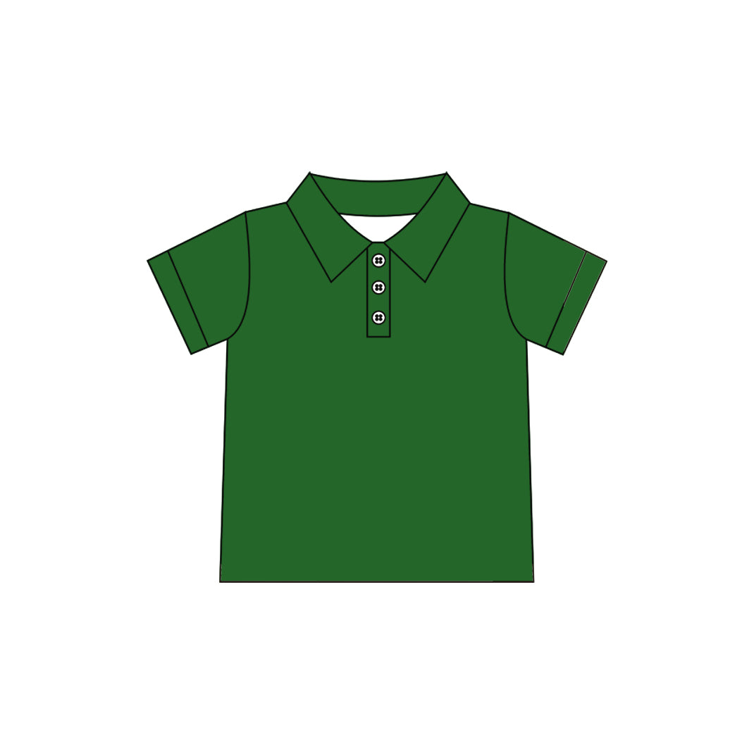 6.29 Preorder GT1726 Kids Girls Green Active Polo Shirt Top
