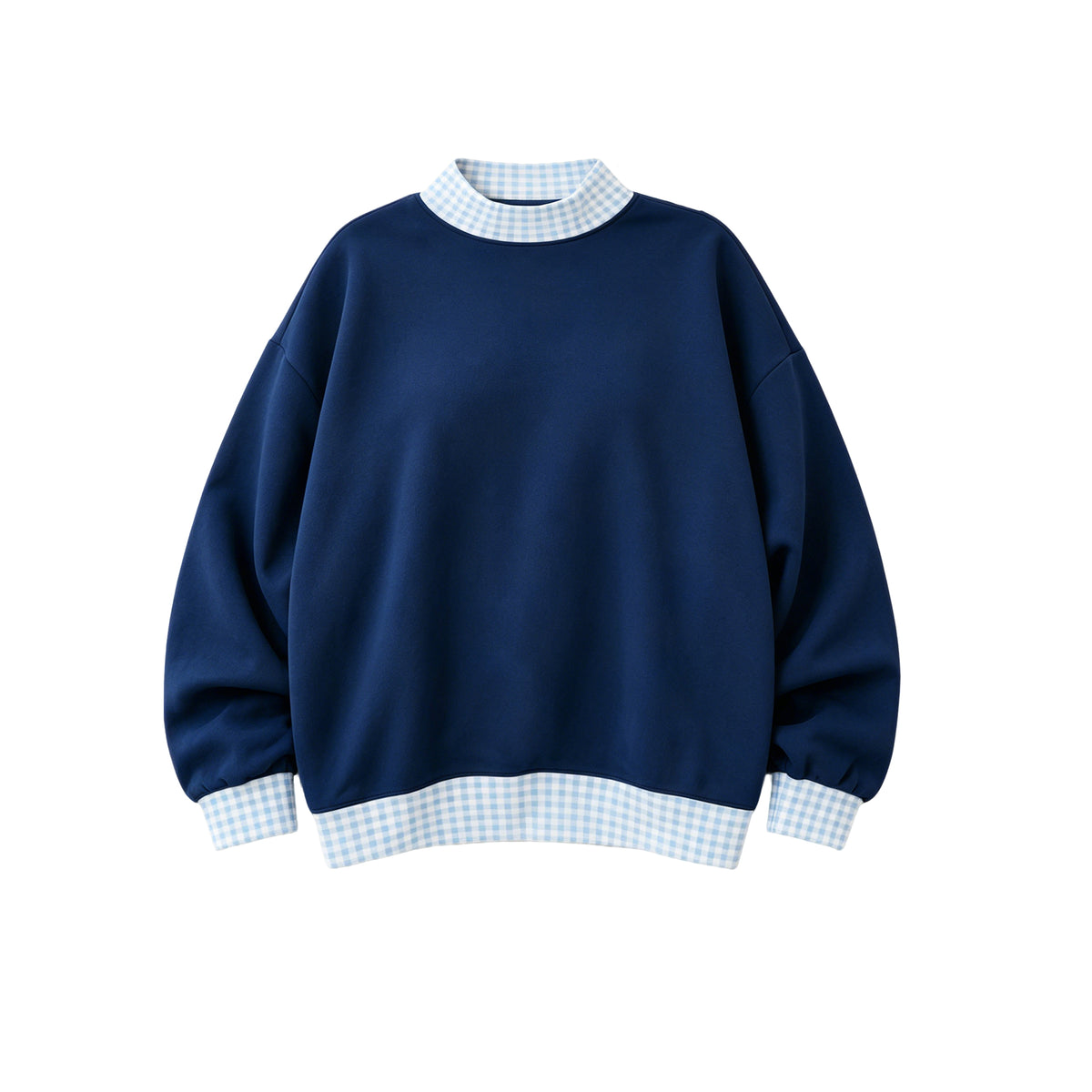 7.22 GT1797 Preorder Navy Woman Long Sleeve Tee Shirts Top