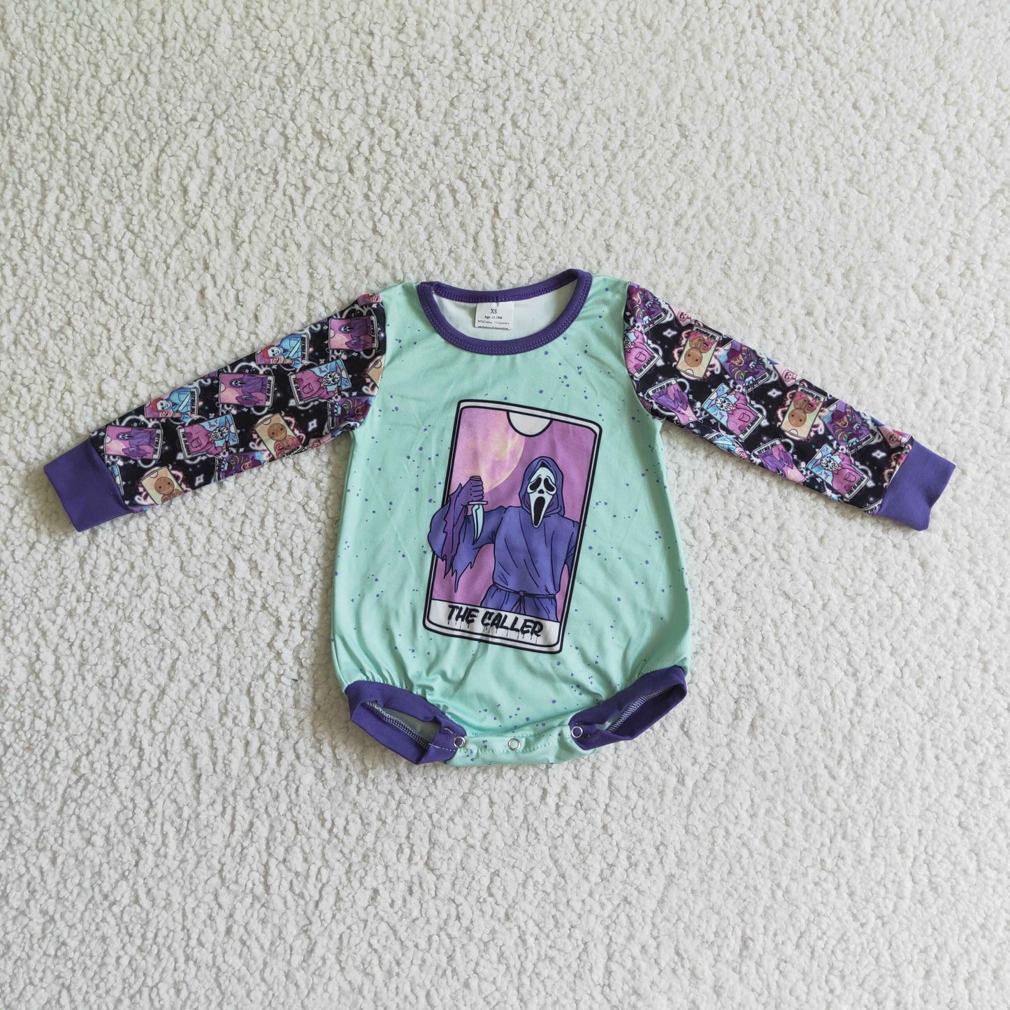 Baby Girls long sleeve romper LR0089