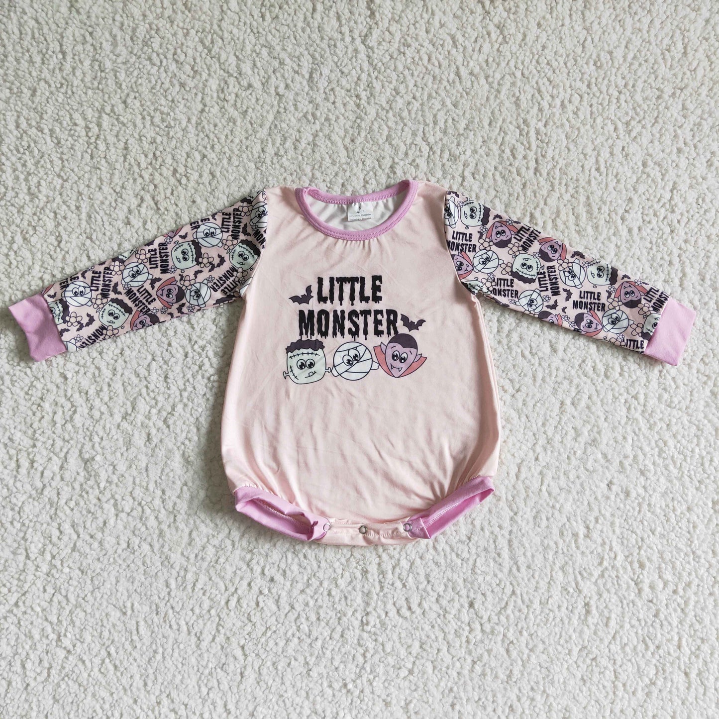 Baby Girls long sleeve Halloween romper LR0101