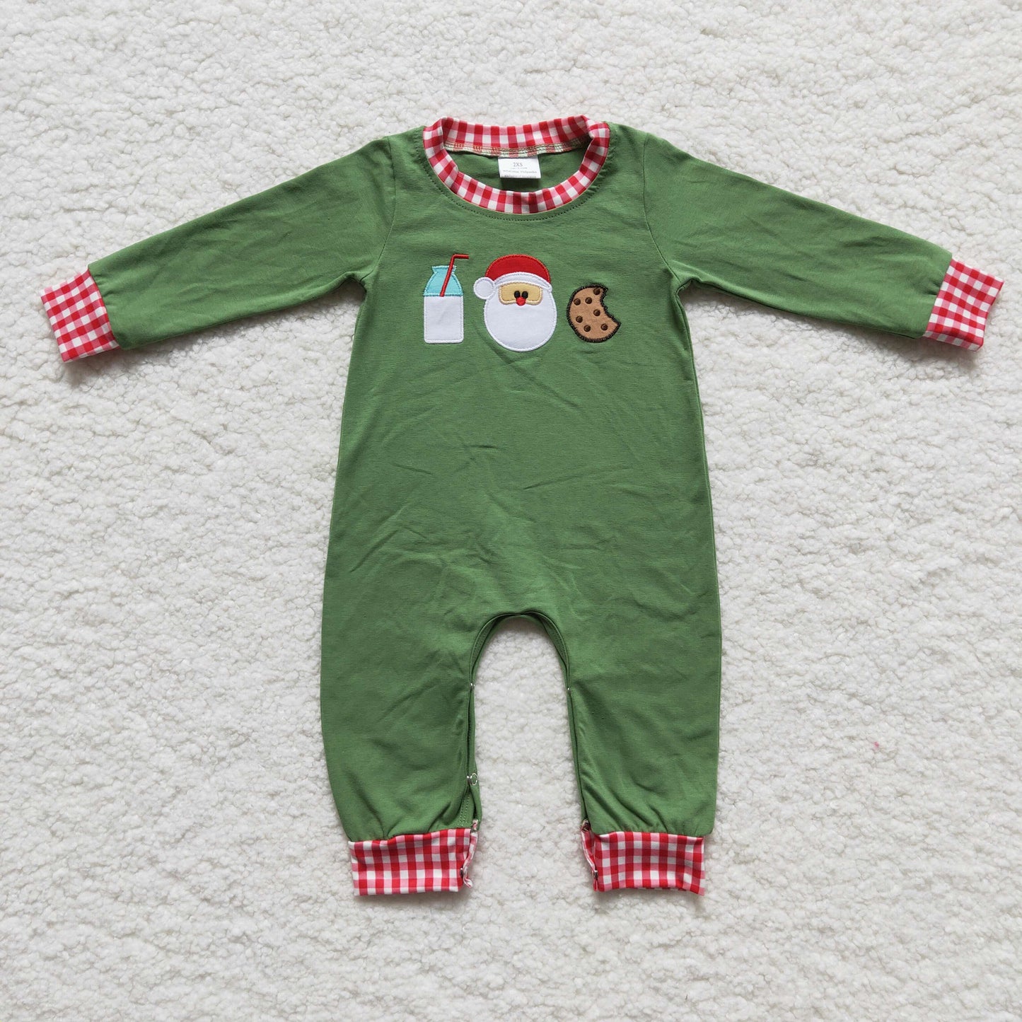 Boys Christmas romper LR0232