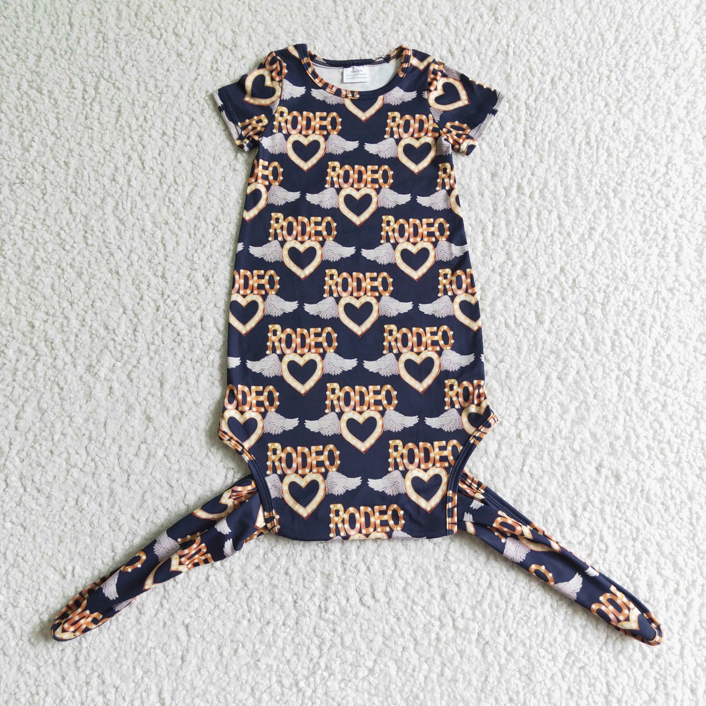 New born baby gown pajamas NB0006