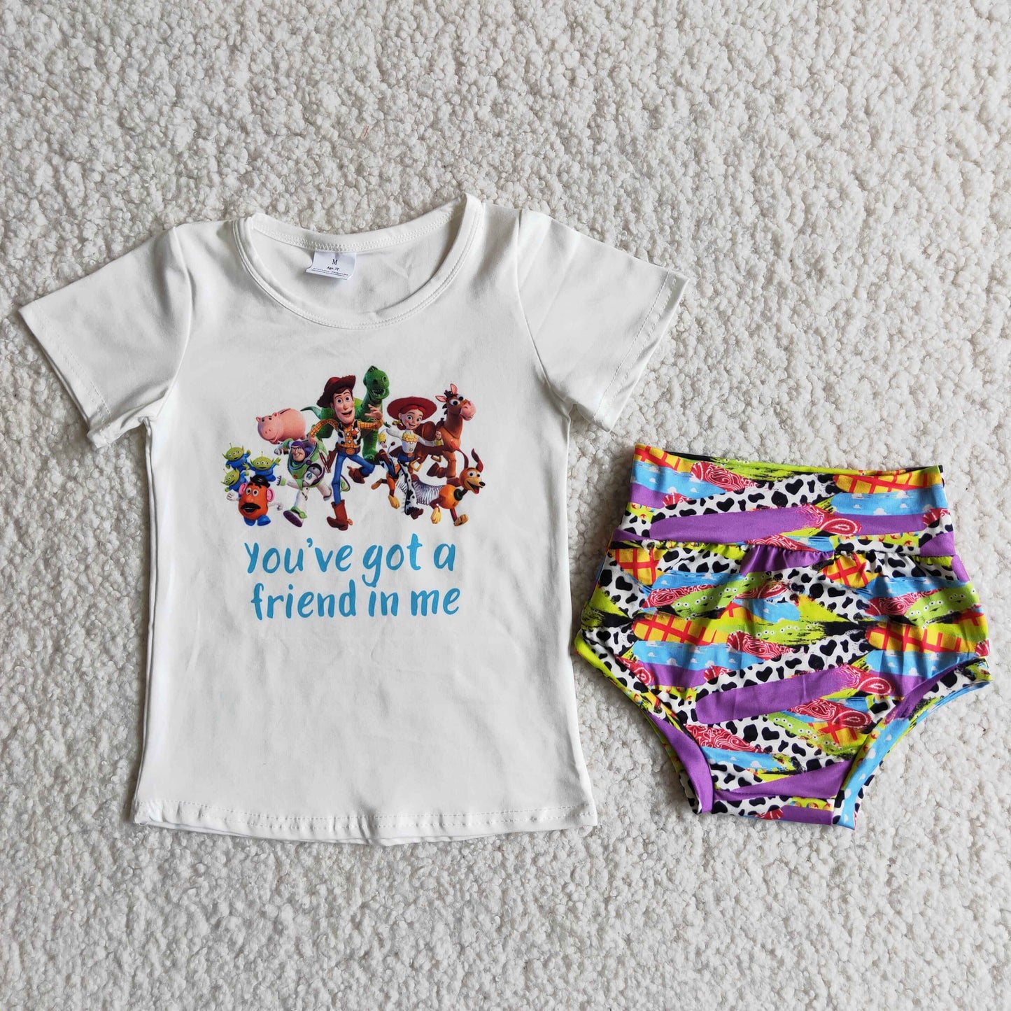 Short sleeve shirt bummie outfits E4-6