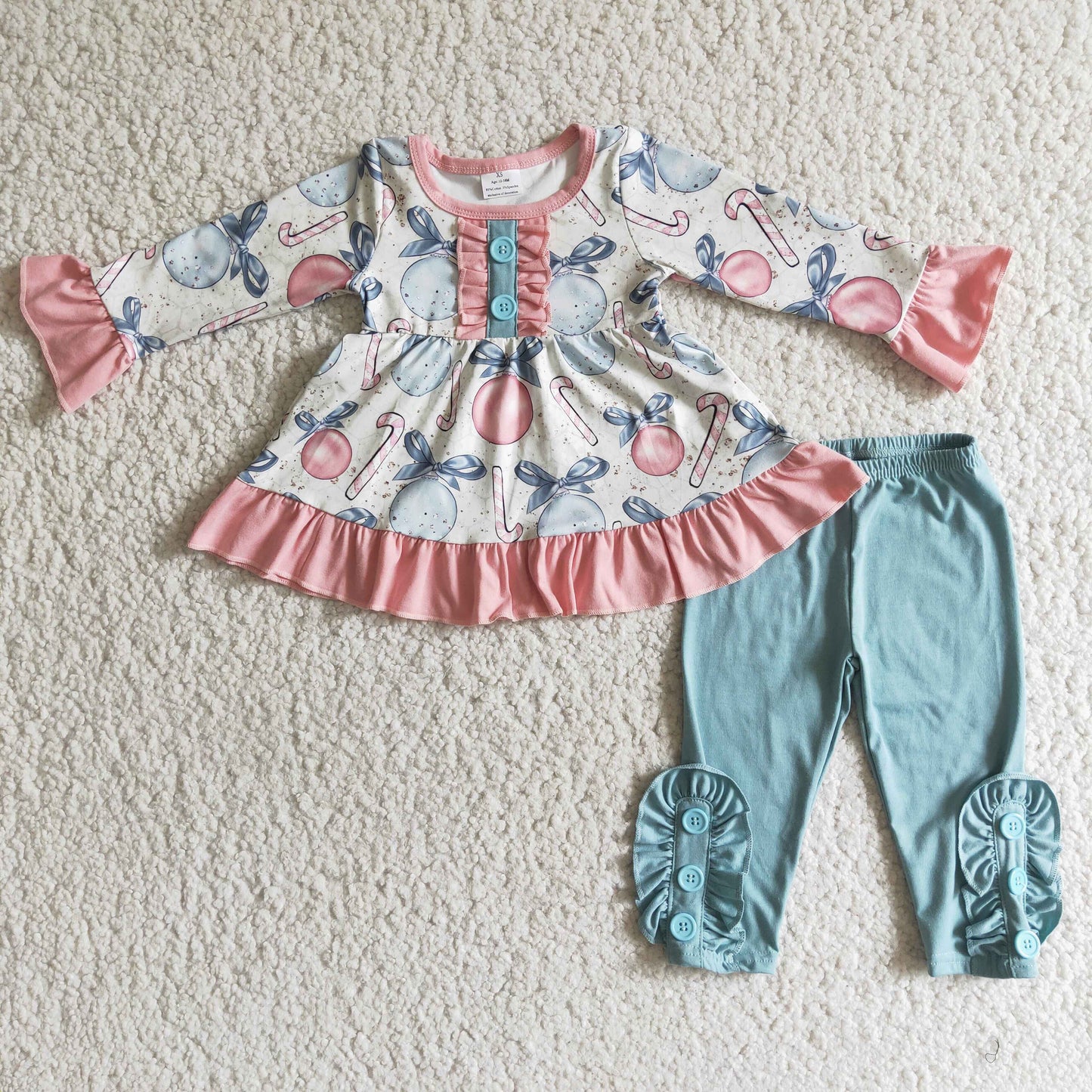 (Promotion)Long sleeve legging pants Christmas outfits 6 B2-2