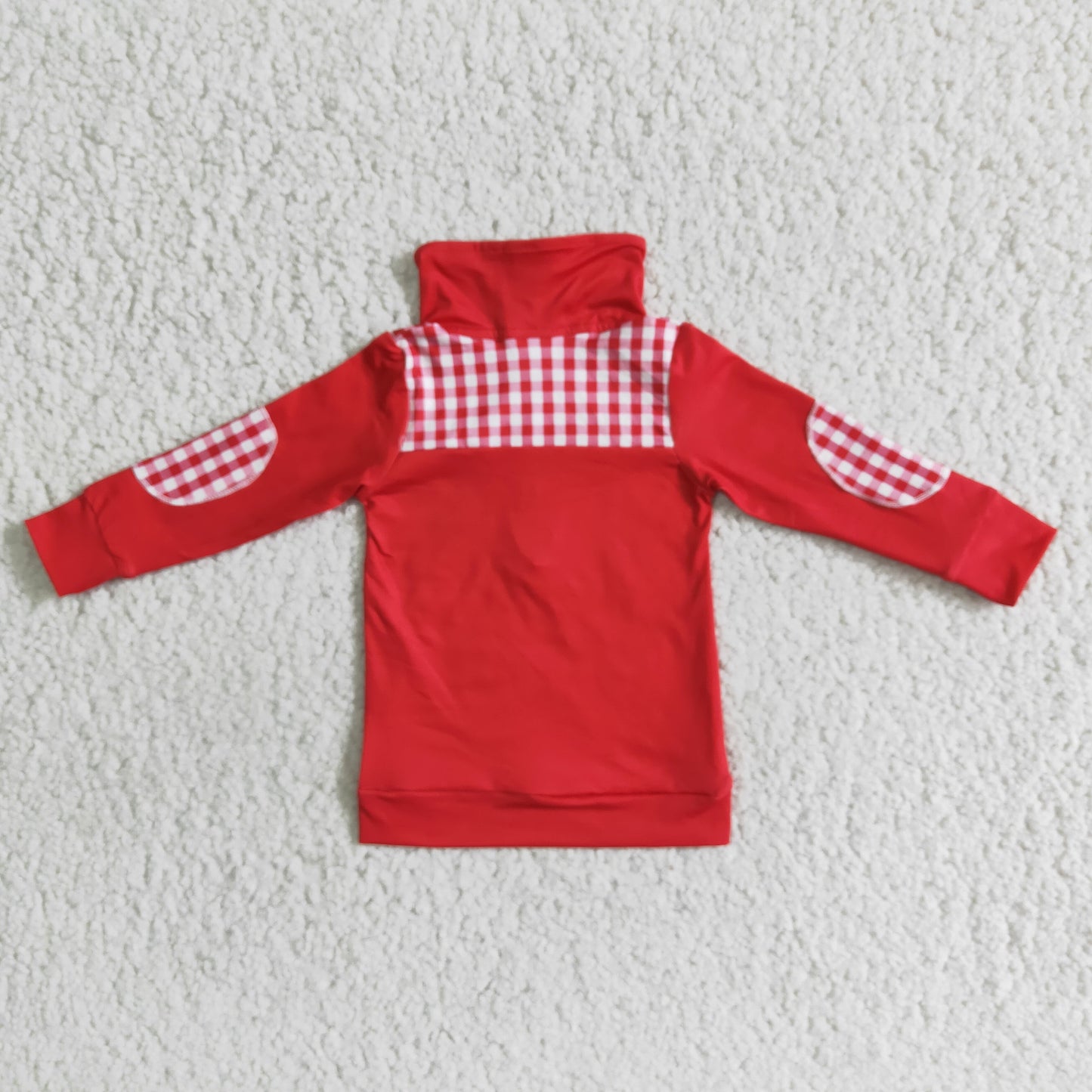 Boys red pullover 6 A11-5