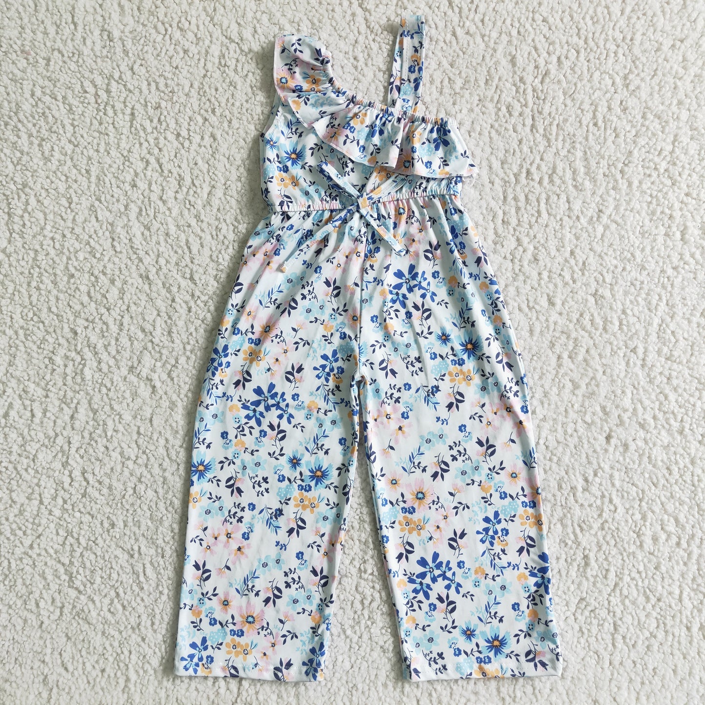 Sleeveless ruffles jumpsuits SR0007