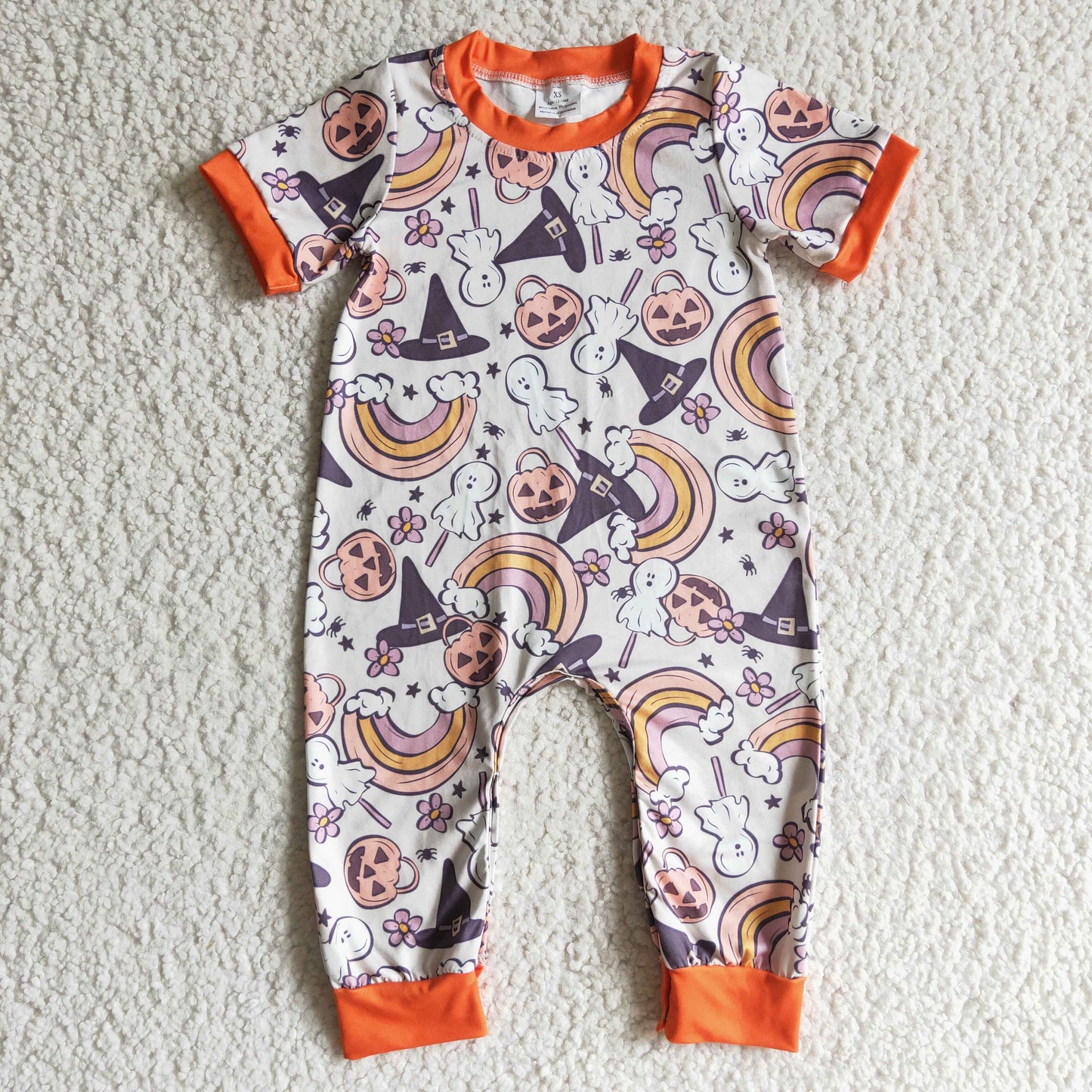 Boys Halloween romper SR0085