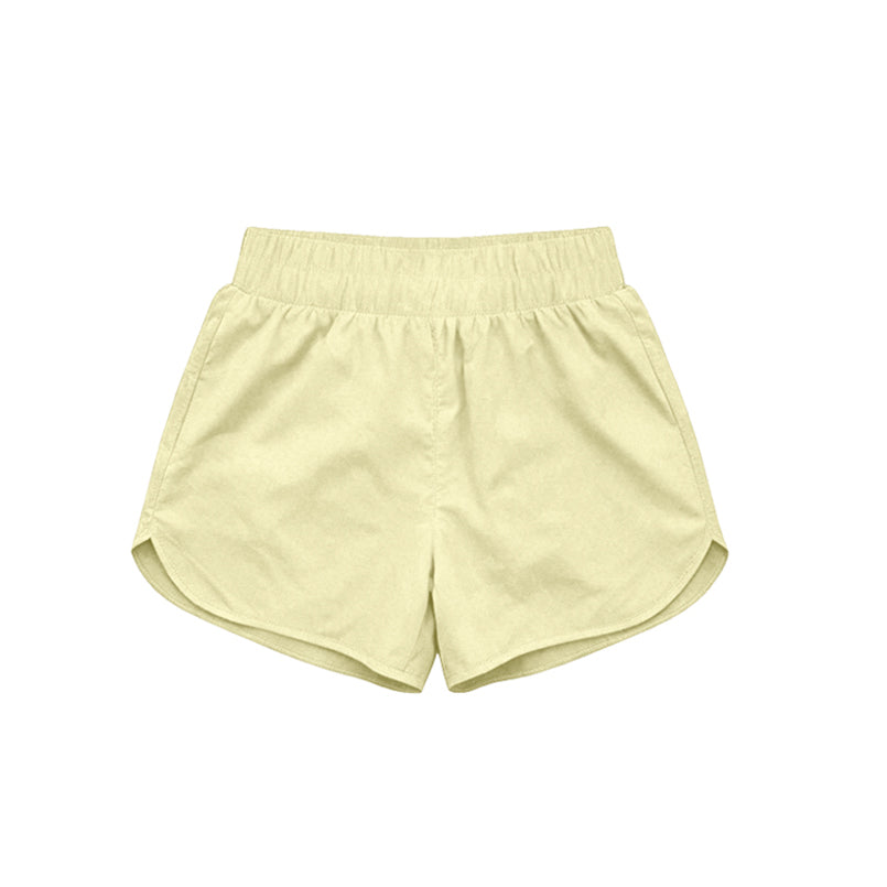 4.15 Kids Girls Yellow Active Shorts Preorder