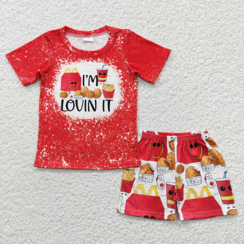 Sibling Baby Boys Girls Chips Summer Clothes Sets