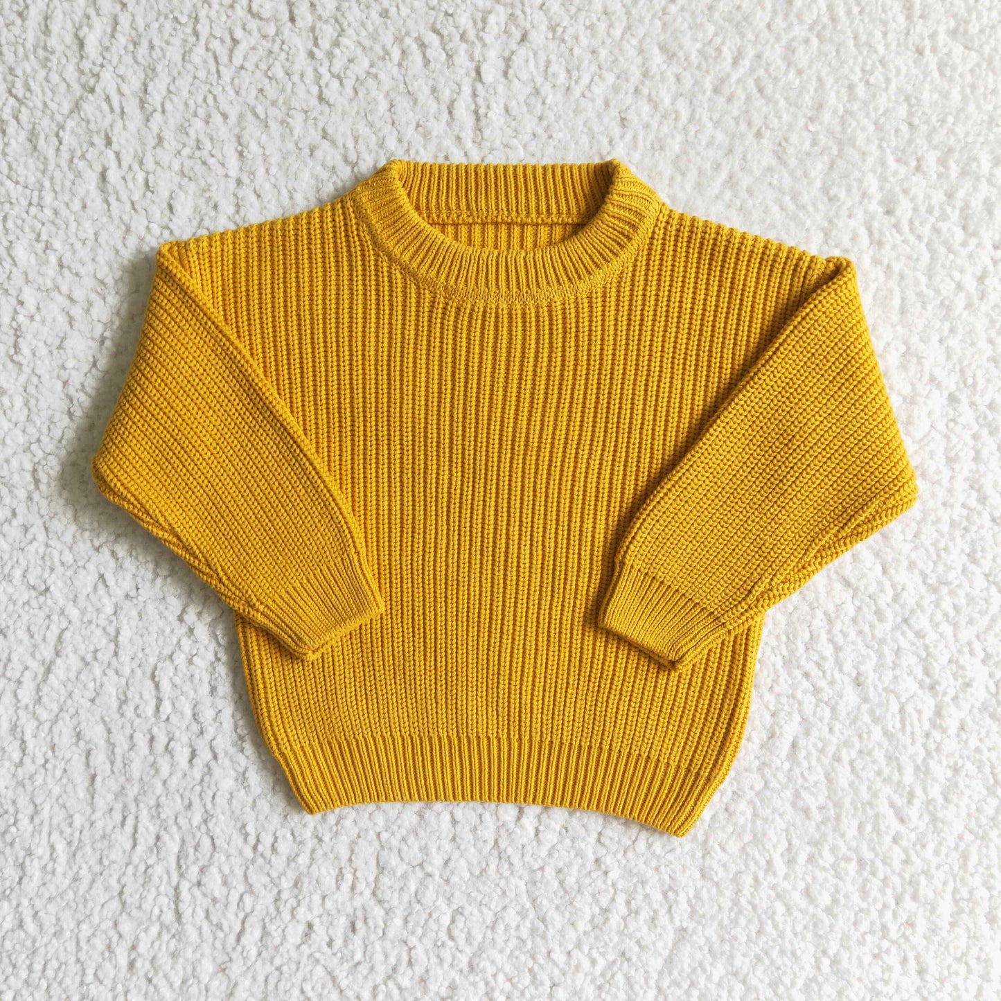 Baby girls yellow sweater GT0034