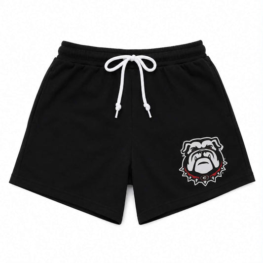 (Custom Design Preorder MOQ 5) Teams  Georgia Black Shorts Adult and Kids