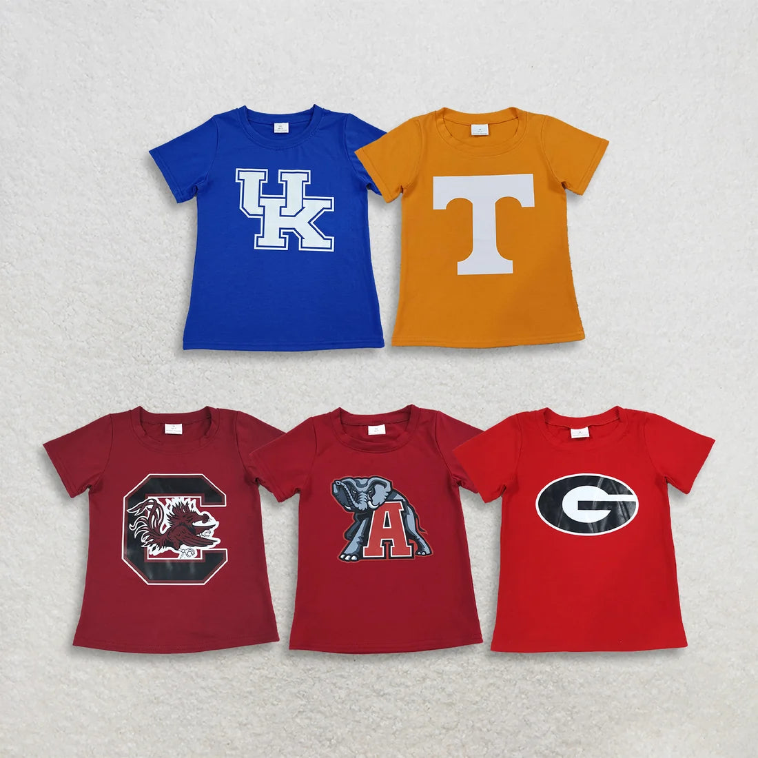 Sibling Kids Boys  Vinyl Sport Team  Short Sleeve Top