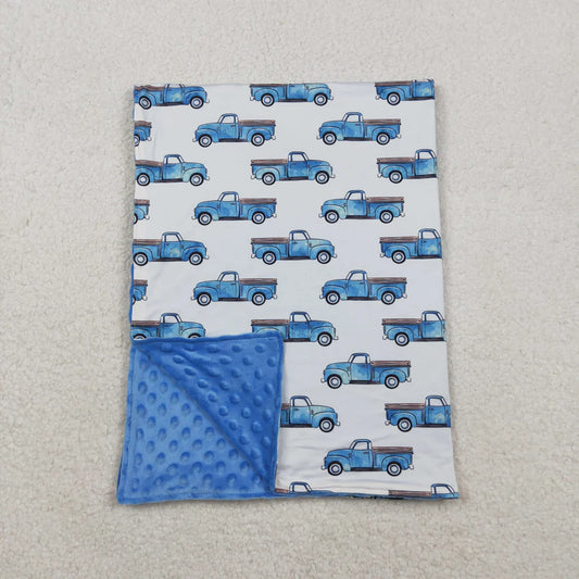 Baby Toddler Baby Truck Minky Blankts
