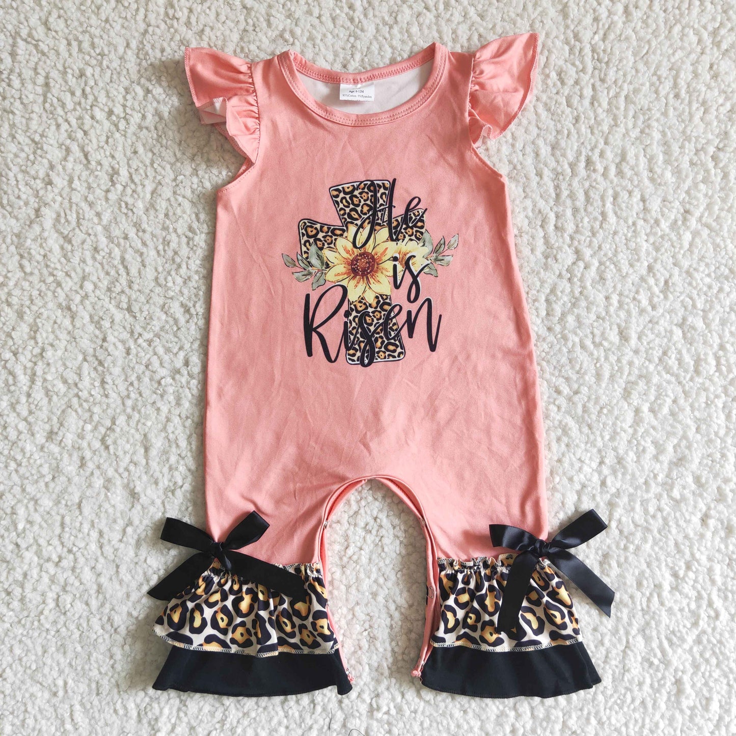 (Promotion)Baby girls Easter romper   EC0002