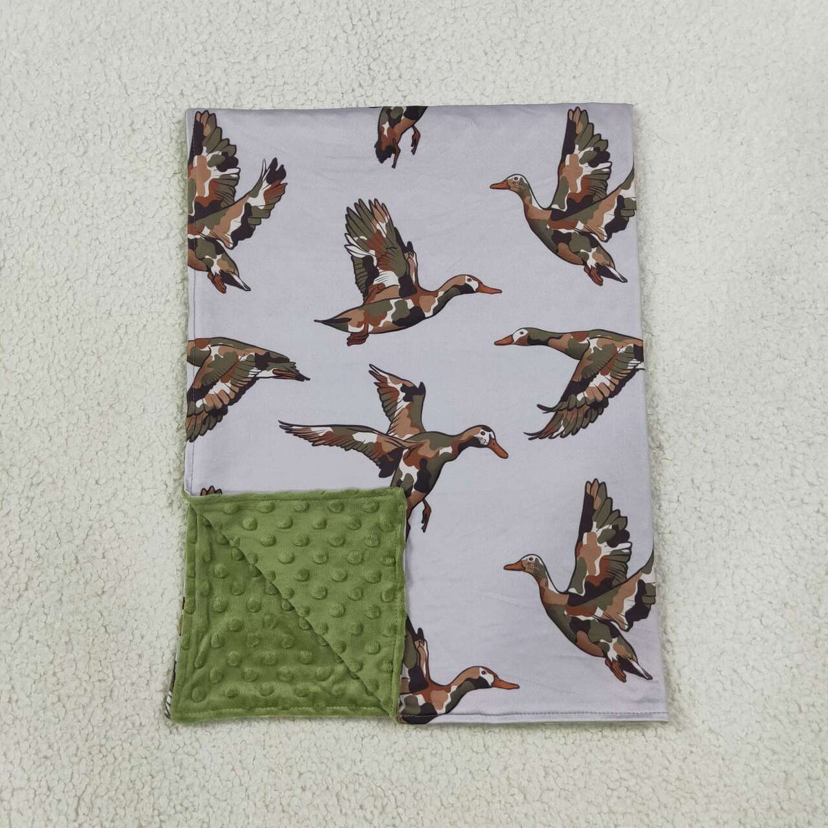 BL0288 Camo Mallard Duck Baby Hunting Blanket
