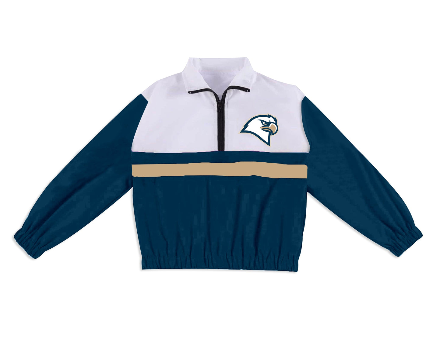 Preorder (moq 5)Baby Boys Long Sleeve Eagles Team Zip Pullovers Tops