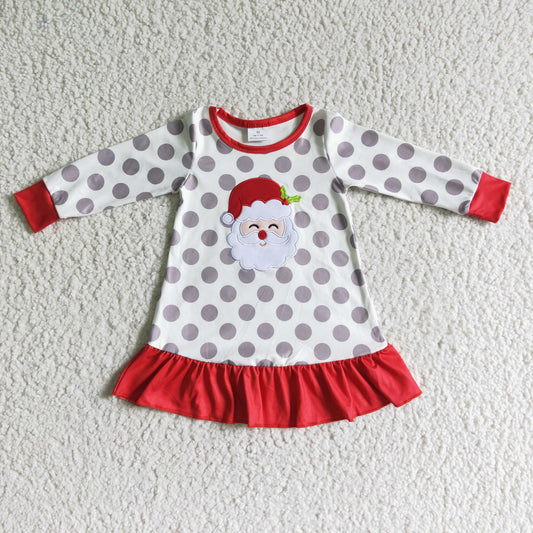 Long sleeve Christmas knee length gown   6 A13-14