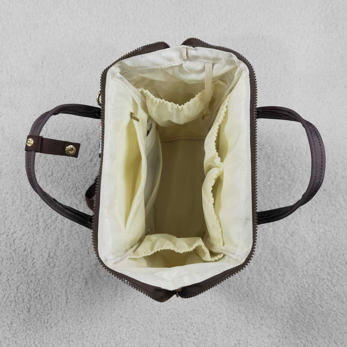 BA0407 Brown Khaki Camo Hunting Print Adult Baby Diaper Bags
