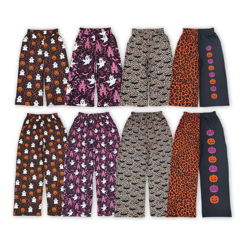 Mommy and Me Bottom Halloween Wide Leg Pants