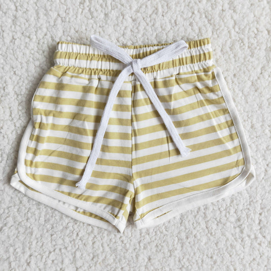 Girls summer cotton sport shorts B4-25