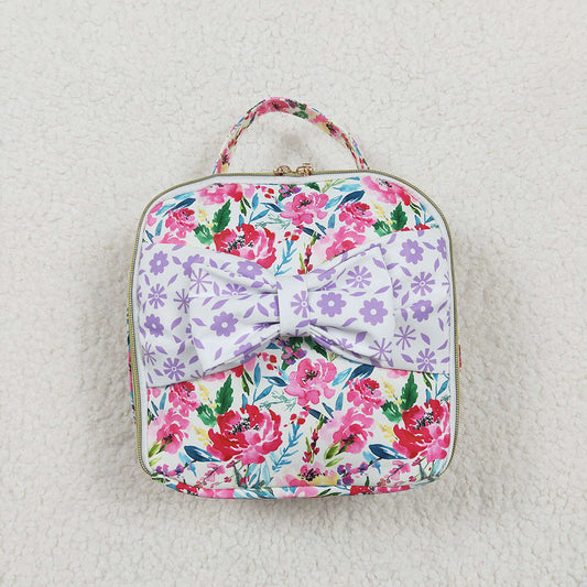 Baby Kids Flowers Bows Lunch Dinnder Picnic Thermal Bags Boxes